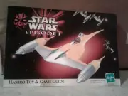 HTF Star Wars Episode 1 Hasbro Toy & Game Guide RARE & ONLY ONE ON EBAY !!