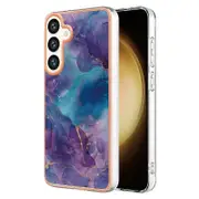 YB IMD Series-16 Style-E For Samsung Galaxy S24+ TPU 2.0mm Phone Case Electroplating Cover