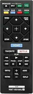 Replacement DVD Player Remote Control Compatible with Sony Blu-Ray Disc Player, 4K Ultra HD Home Theater Streaming Blu-Ray Player, 3D Blu-Ray Disc Player