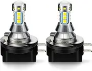 Ruiandsion 2pcs H11B LED Fog Light Bulbs DC 10-30V Super Bright White 3030 16SMD Chipsets LED Bulbs for Car Front Fog Lights