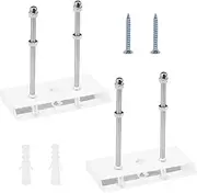eMagTech 2pcs Acrylic Wall Deck Hanger Acrylic Skateboard Wall Mount Bracket Skateboard Wall Hanger Acrylic Wall Deck Holder Wall Decoration Hanger
