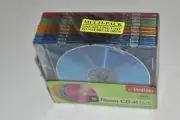 ^^ Imation Neon CD-R 10 Discs 1x-52x 700mb -New and Sealed (LWL44)