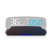 C7 HUD Car Head-Up Display GPS Speedometer Compass Driving Distance Speed Time Driving Time Date Altitude Number Of Comp