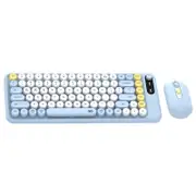 Fantech GO MOCHI85 75% Wireless Keyboard and Mouse Combo - Blue (KBFTWK898BL)
