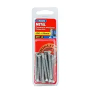 Zenith 10G x 50mm Galvanised Countersunk Head Metal Screws - 12 Pack -USA BRAND