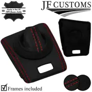 RED STITCH LEATHER SMG AUTOMATIC GEAR + SURROUND TRIMS FOR BMW E46 99-05 (for: BMW)