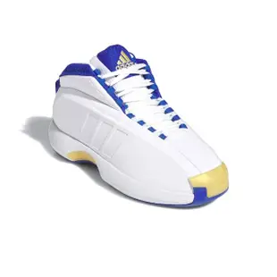【adidas 愛迪達】Crazy 1 男鞋 白藍色 Kobe 復刻 愛迪達 運動 休閒 籃球鞋 IG3734