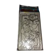 New Vintage Kellys Goof Proof Suncatchers Three Bears 33803 1995 Crafts
