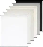 Tuiss Blinds Online Australia | Custom Blockout Roller Blind - Any Size 60-210cm W x 150-210cm H, 6 Colour Choices (Light Grey, 120cm x 150cm)