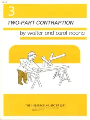 Vintage Two Part Contraption Level 3 Piano Solo Sheet Music Walter Carol Noona