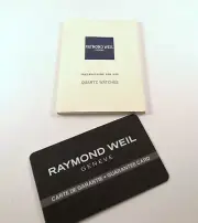 Raymond Weil Operational Manual for Quartz Watches .