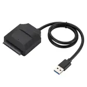 "MnnWuu SSD HDD USB 3.0 to SATA Converter Cable Hard Drive Converter Adapter Support 2.5 / 3.5"" HDD SSD"