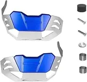 Motorcycle Cylinder Head Guard Engine Guard Protection Cover Compatible with BMW R1200R R1200GS R 1200 GS R RnineT 2014-2020(Silver blue-R1200)