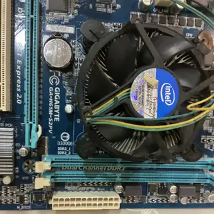 （花鹿米）搬家二手主機板含CPC及風扇（會跑開不了當壞的賣）機桌上型電腦INTEL COR技嘉主機板DDR3