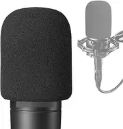 AT2035 Pop Filter Foam Cover - Microphone Windscreen Wind Cover Compatible with Audio Technica AT2035 Condenser Mic to Blocks Out Plosives by YOUSHARES