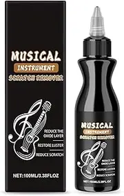 TBTFW Musical Instrument Scratch Remover Polish - Guitar & Instrument Care Solution Restores Shine, Eliminates Surface Scratches for Premium Finish​(3.38 oz)