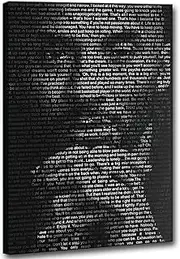 LISIBEI Ko-be Canvas Wall Art Posters Framed Painting Print Wall Decor Mamba Mentality Artwork Home Decor for Living Room Bedroom Gaming Room Man Kid Cave Ready to Hang (k-4, 16.00"x24.00")