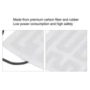 USB Heating Film 7.5x3.5in Safe Carbon Fiber Machine Washable USB FA