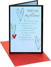 American Greetings Valentines Day Card for Husband (Sharing The Joys of Parenthood with You)
