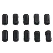 Filter Ring Ferrite Core Anti-jamming Black Cable Clip Gary Soft Magnetic