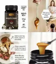 Comvita Certified UMF 5+ (MGO 83+) Raw Manuka Honey I New (17.6oz)