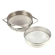 Honey Strainer Filter Stainless Steel Double Sieve Beekeeping Equipment Kit