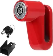 -Theft Disc Lock Motorcycle Bike Safety Wheel Disc Brake Lock Waterproof Padlock Cycling Rotor Disc Brake Wheel Lock with Two Keys GTRH
