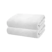 Angove 2pack Bath Sheet 80x160cm White