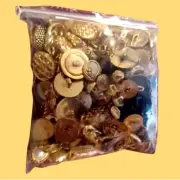 Dress It Up Fancy Buttons - Jesse James - Value Pack Sewing Crafts Mixed - 9 oz