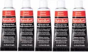 M00276x5-FS MOREZMORE 5 Tubes Fresh Amaco Rub 'n Buff EBONY BLACK Wax Finish
