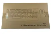 Wireless Keyboard And Mouse Combo C203 Black