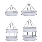 Sweater Drying Rack Lay Flat Dryer Stackable Hanger Mesh Clothes Drying Rack for