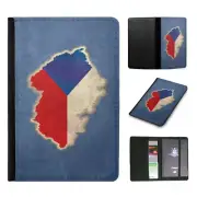 PASSPORT ITINERARY ORGANIZER|CZECH NATIONAL COUNTRY FLAG