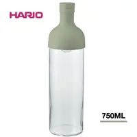 在飛比找momo購物網優惠-【HARIO】粉綠酒瓶冷泡壺(FIB-75-SG)