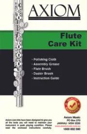 Axiom Flute Maintenance Kit - Cleaning Kit