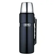 Stainless King Stainless Steel Vacuum Insulated Flask Size 1.2L in Red by Thermos