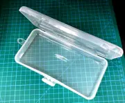 Plastic Box (PP Material) 18x9x3.1 cm f/Bobbins, P. Feet, Tools, etc