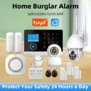 Wireless Home Security Alarm System Smart Home WIFI Alarms For Motion Sensor