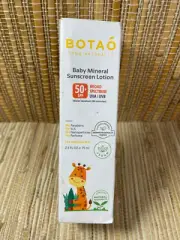 BOTAO Baby Mineral Sunscreen Lotion SPF50 Broad Spectrum UVA UVB 2.5oz