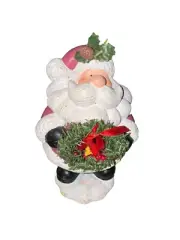 Bobble Head Santa Claus Figurine Christmas Holiday