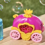 Play Day Pink Princess Carriage Battery Operated Bubble Blower Machine New