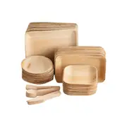 Biodegradable Compostable EcoFriendly Plate Cutlery Party Dinner Pack