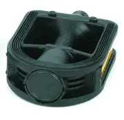Azur BMX 1/2inch Alloy Platform Pedal Black