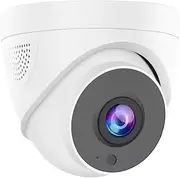 ​5MP Full-Color Dome Security Camera - 1080P/720P, Warming Light, Indoor Home Monitoring, AHD ​(2MP Infrared Camera)
