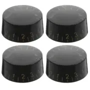 4 Pcs Potentiometer Cap Electric Guitar Parts Replacement Control Knob Knobs