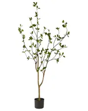 Nearly Natural 5ft Minimalist Citrus Artificial Tree