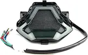 Motorcycle Indicators Turning For Y&amaha YZF R3 R25 MT07 FZ07 MT03 MT25 Y15ZR Motorcycle Rear Tail Light Brake Turn Signals Integrated LED Warning Lamp Running