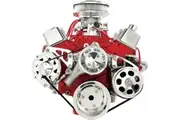 Billet Specialties Serpentine Small Block Chev V8 Lwp Mid Mount BSFM2121PC