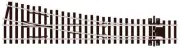 Peco SL-E195 OO Gauge Code 75 Electrofrog R/H Medium Radius Point