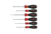 Wiha Softfinish Sl/ph Hex Blade Screwdriver Set, 7 Piece (Multi Colour) (One Size)